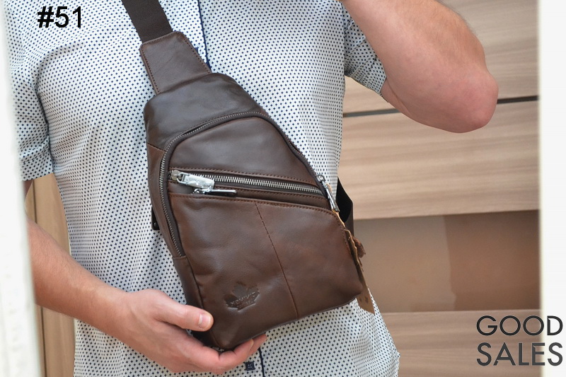 Ādas somas, bruna krāsa #51